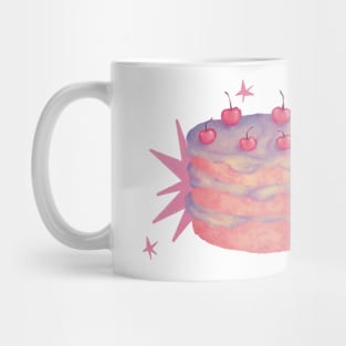 Let Them Eat Cake Illustration Mug